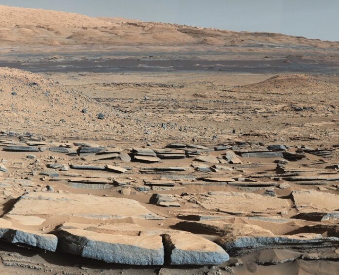 Il cratere Gale, Marte