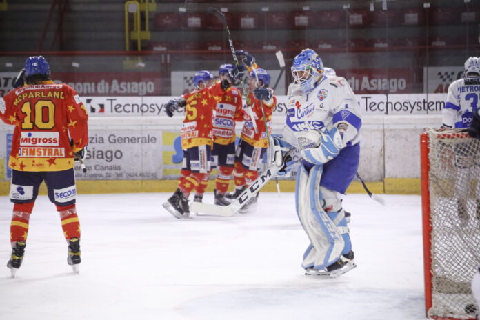 Asiago Hockey Cortina quarti di finale AHL gara 1