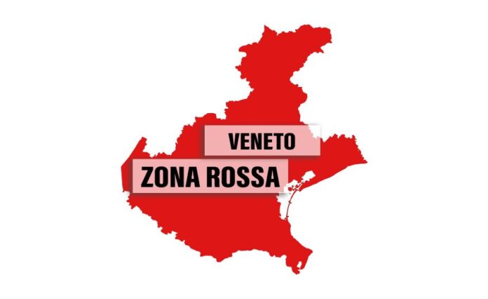 Veneto in zona rossa