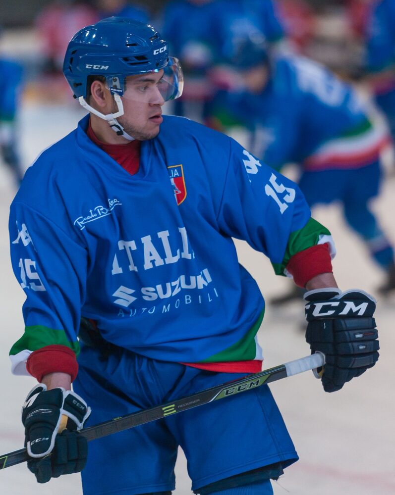 Marco Magnabosco Nazionale italiana hockey ghiaccio