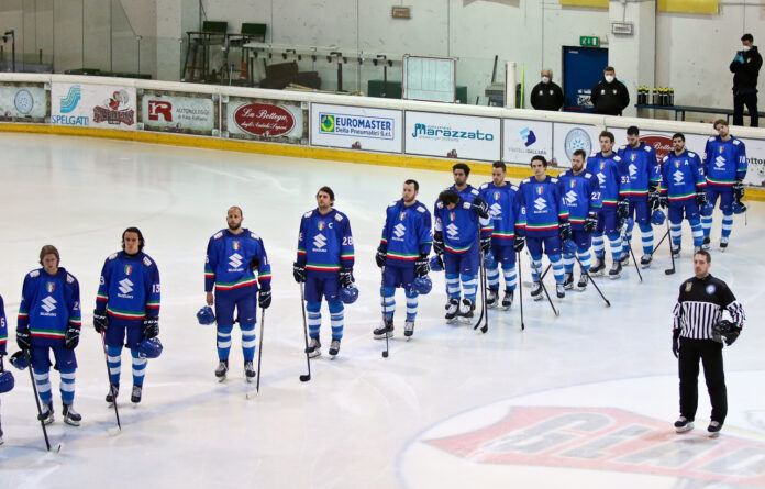 Nazionale hockey ghiaccio Italia Austria