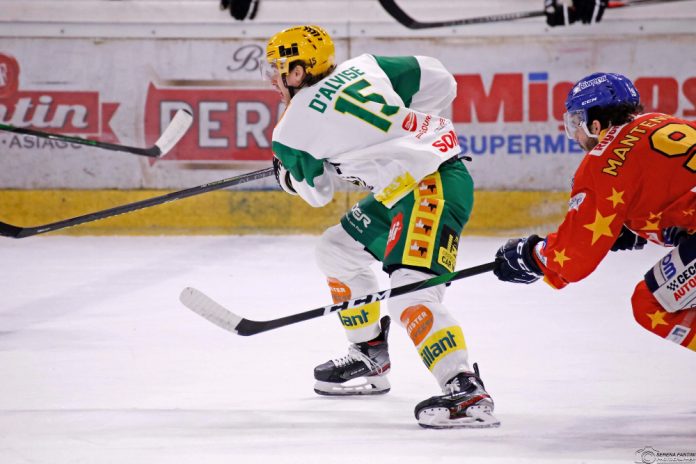 Asiago Hockey Lustenau Daniel Mantenuto D'Alvise