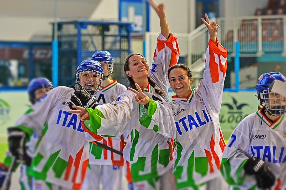 Hockey inline ITALIA femminile Mondiali Roccaraso 2021