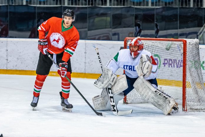Hockey ghiaccio Nazionale Under 20 Ungheria Rudy Rigoni