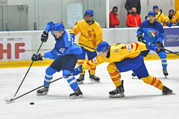 Hockey ghiaccio nazionale Under 20 Mondiali Filippo Rigoni