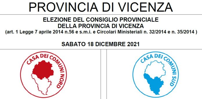Liste elezioni consiglio provinciale di Vicenza