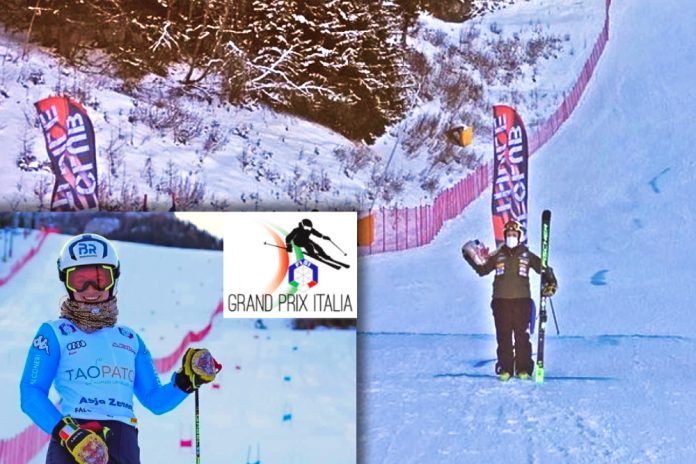 Sci alpino Grand Prix Italia La Thuile Asja Zenere podio medaglia oro