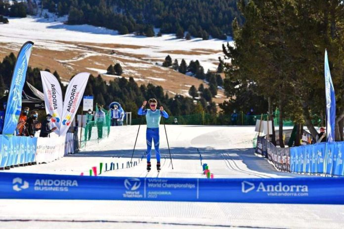 Franco Pesavento Campione Mondo Winter Duathlon