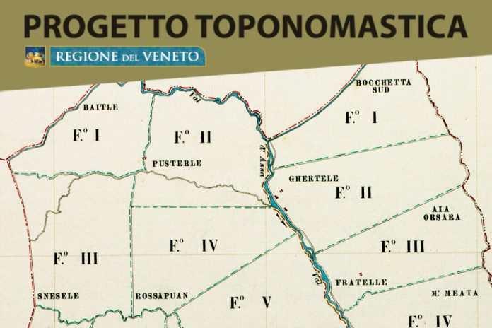 Regione Veneto Progetto Toponomastica