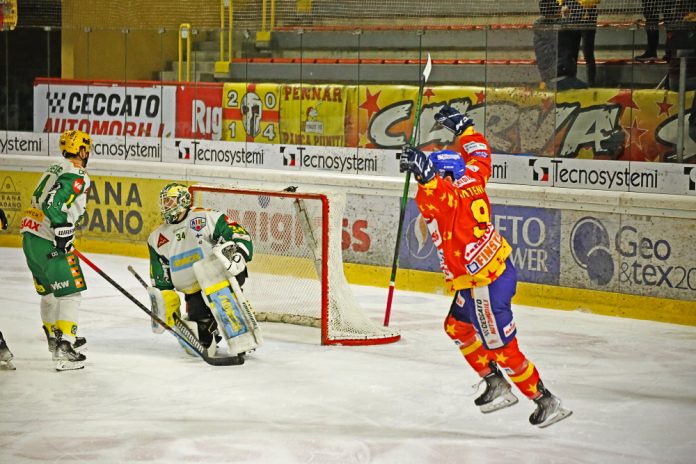 Asiago Hockey Lustenau Gara 3 Semifinale Daniel Mantenuto
