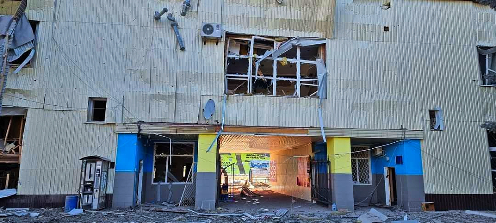 EWF palazzetto sport distruzione guerra Ucraina