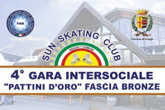 Pattinaggio artistico Sun Skating Club gara intersociale Pattini d'Oro Hodegart Asiago