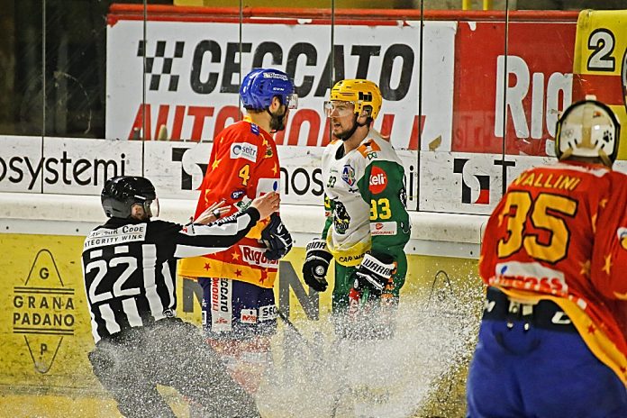 Asiago Hockey Lustenau Gara 4 Semifinale Gregorio Gios