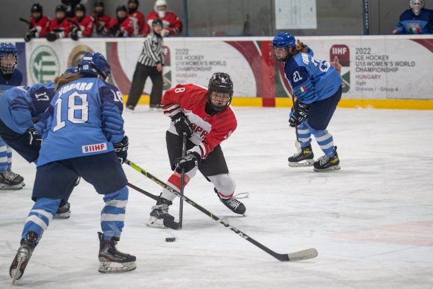 Hockey ghiaccio Italia Mondiali Under 18 Agata Muraro 14