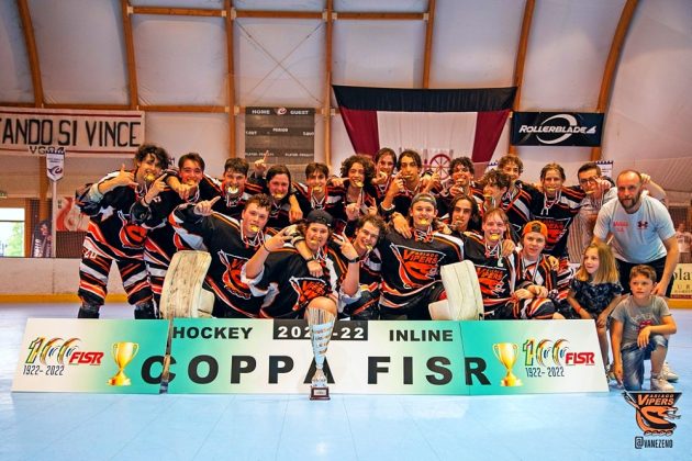 Asiago Vipers Under 18 Coppa FISR vittoria