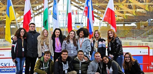 Hockey ghiaccio Mondiali Asiago Under 18 ITS Turismo Veneto studenti
