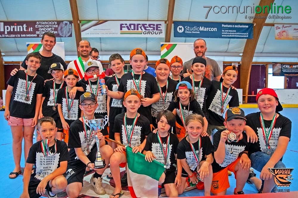 Asiago Vipers Under 12 Finali 2022 argento