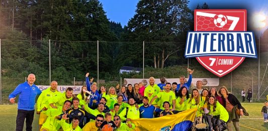Calcio Torneo Interbar 7 Comuni - squadra e tifosi Treschè Conca
