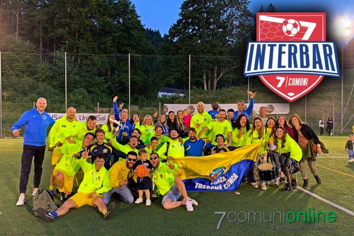 Calcio Torneo Interbar 7 Comuni - squadra e tifosi Treschè Conca
