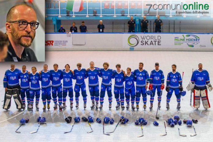 Hockey inline raduno Roana 2022 - Nazionale CT Italia Luca Rigoni