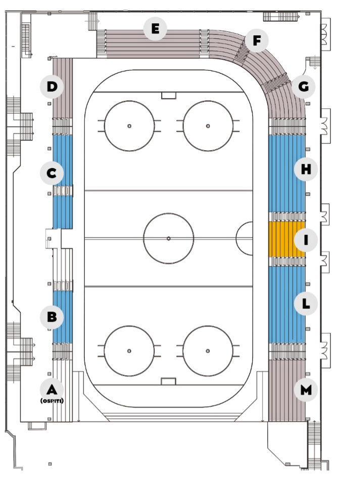 Asiago Ice Hockey League - Bala Hodegart Sector Map