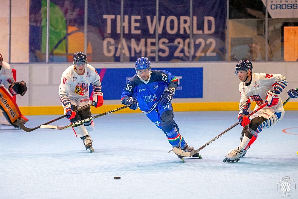Hockey inline World Games 2022 - Repubblica Ceca Davide Dal Sasso