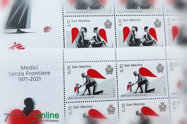 Premio internazionale Asiago d’arte filatelica - francobollo San Marino