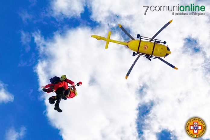 Soccorso Alpino e Speleologico Nazionale Elicottero regole segnali emergenza
