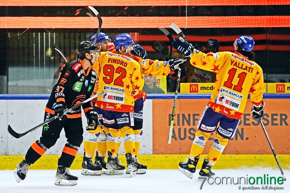 Asiago ICE Hockey League - Graz99ers - festa gol