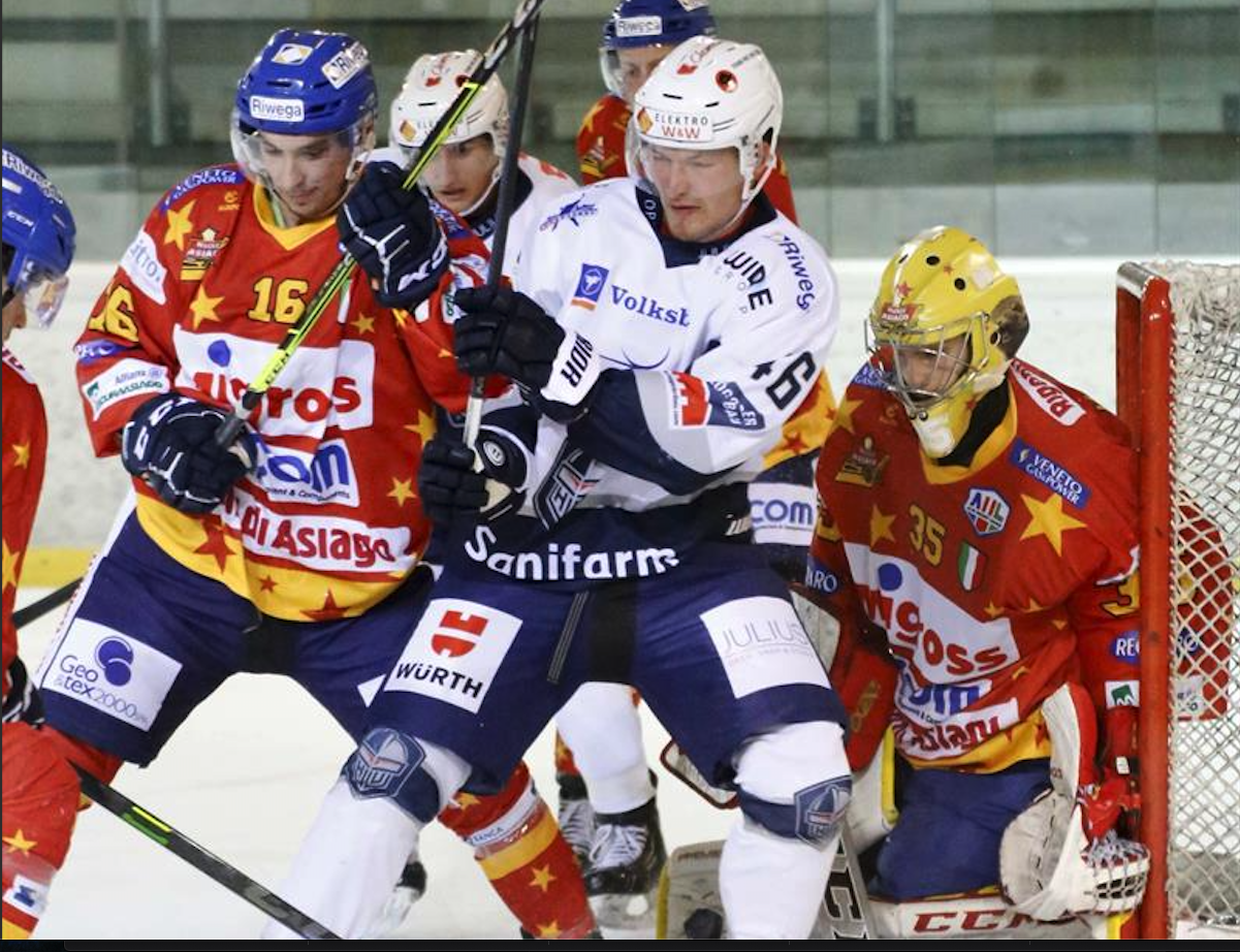 Tonight Asiago Hockey in Egna to play the Italian Super Cup
