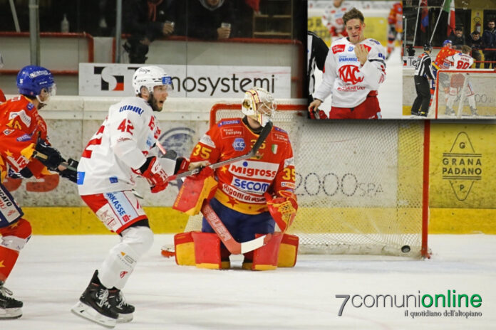 Asiago ICE Hockey League - Klagenfurt - immagine postpartita - fight