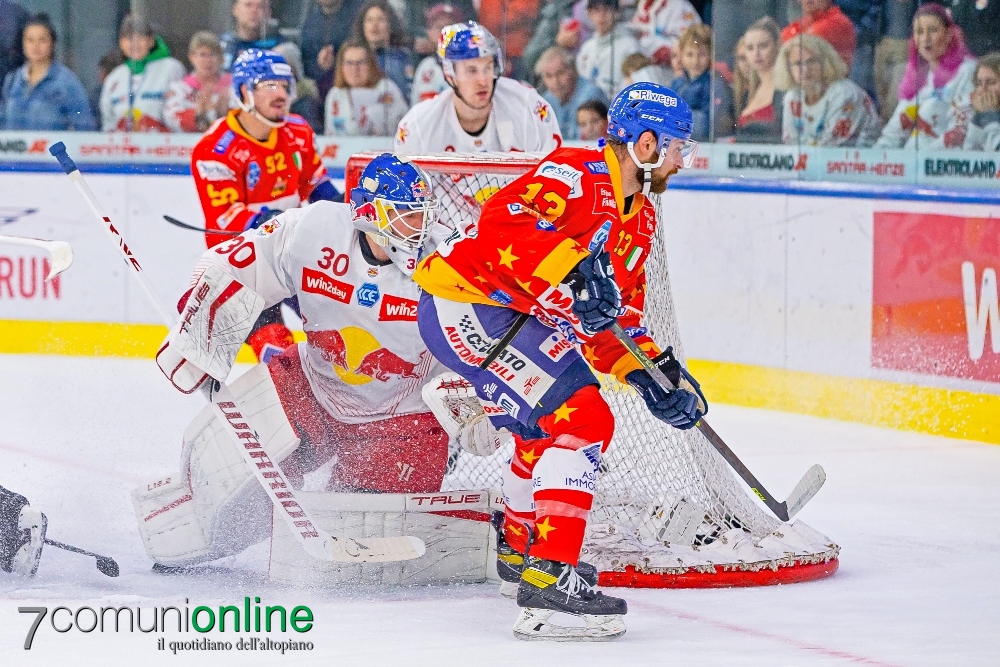 Asiago ICE Hockey League - Salzburg - foto postpartita Nik Saracino