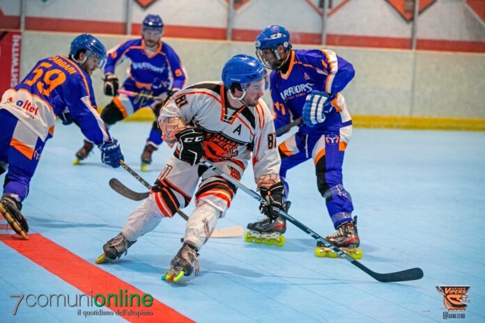 Hockey inline Asiago Vipers Warriors Ferrara Davide Rodeghiero
