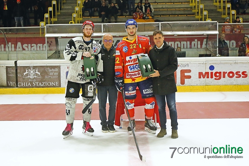 Asiago Continental Ice Hockey Cup 2022 - Asiago vs Jesenice Best Player