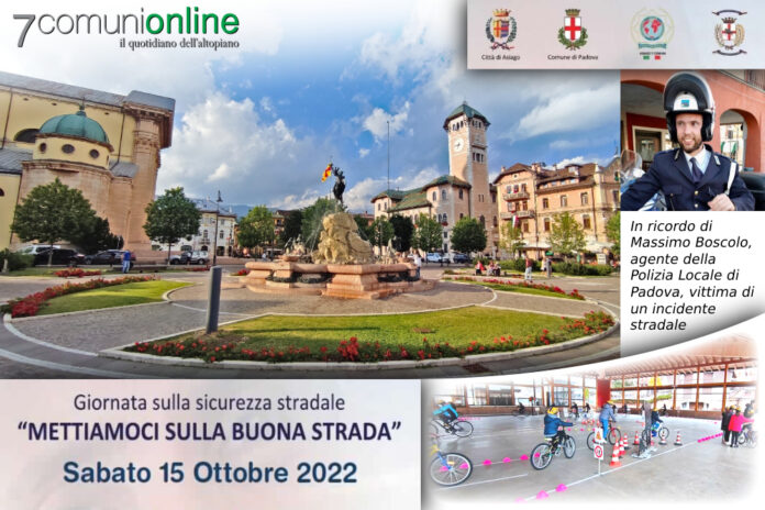 Piazza Carli Asiago Giornata sicurezza stradale 2022 - Massimo Boscolo
