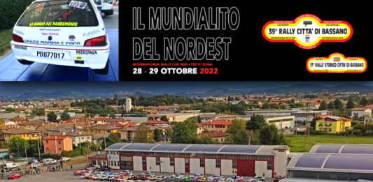 Rally Città di Bassano 2022 - immagine parco auto Mundialito