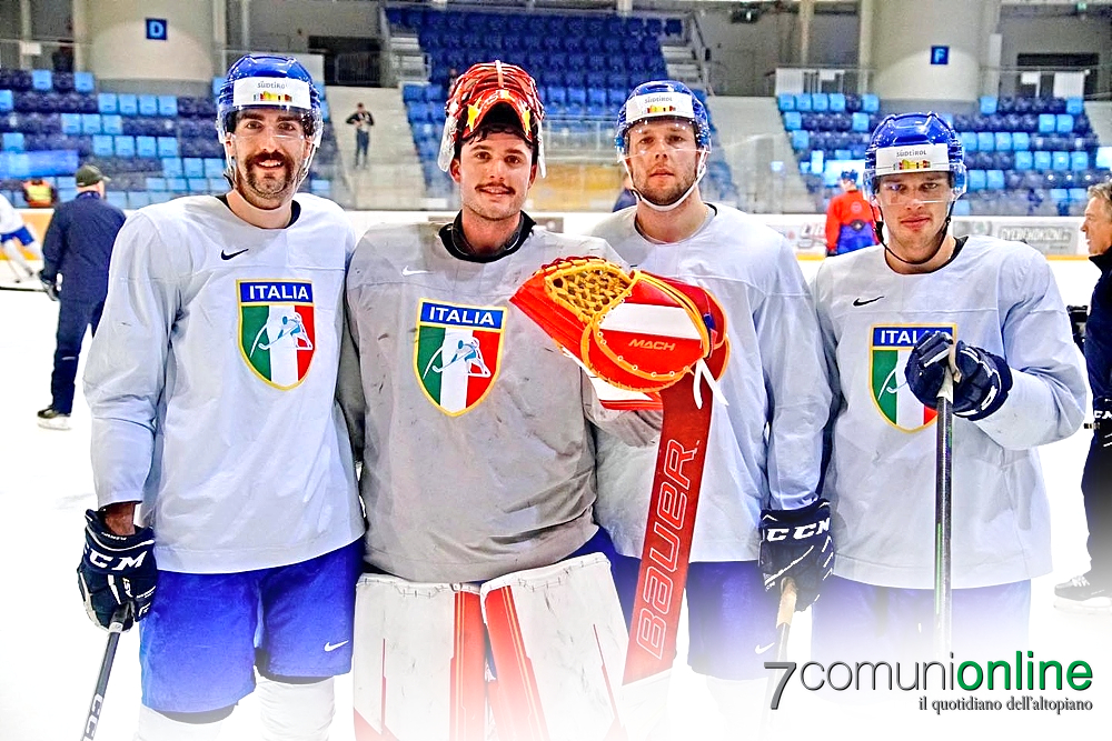 Hockey ghiaccio Italia - Euro Ice Hockey Challenge - Asiago Hockey - Casetti Fazio Marchetti Gios