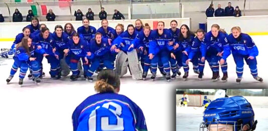 Hockey ghiaccio Italia Mondiali Under 18 Femminile vittoria Torneo 4 Nazioni Fondo - Agata Muraro