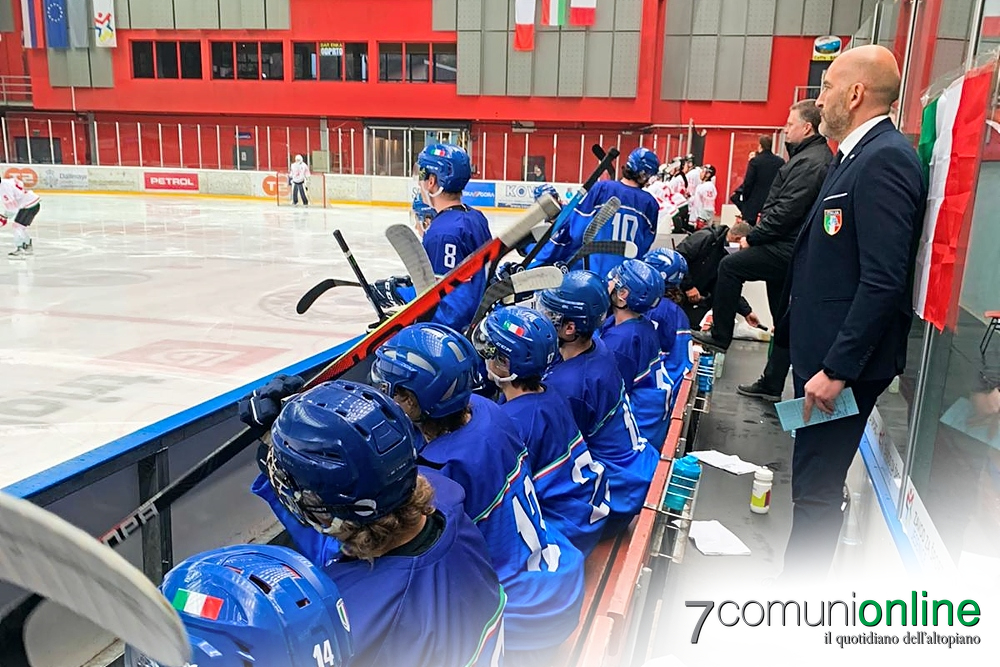 Hockey ghiaccio Italia Mondiali Under 20 Torneo 4 Nazioni Jesenice
