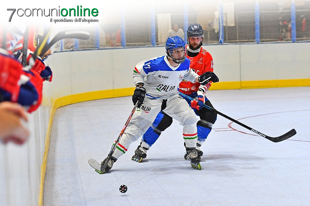 Hockey inline World Skate Games 2022 - Italia Repubblica Ceca senior maschile - Davide Dal Sasso