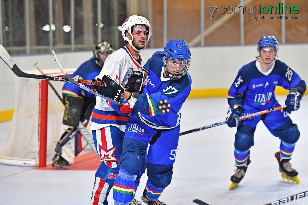 Hockey inline World Skate Games 2022 - Italia USA - Senior maschile Davide Dal Sasso