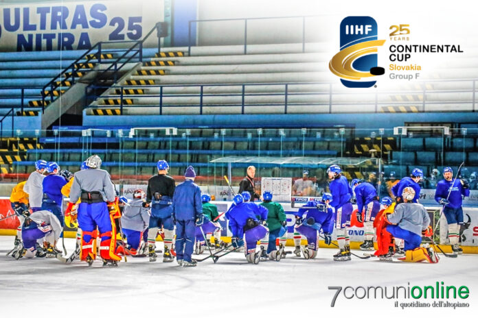 Ice Hockey Continental Cup 2022 - Tipsport Aréna Nitra Slovacchia - Girone F - Asiago