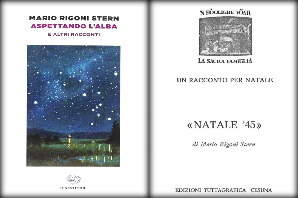 Mario rigoni Stern - libro raccolta Aspettando l'alba Un Natale del 1945