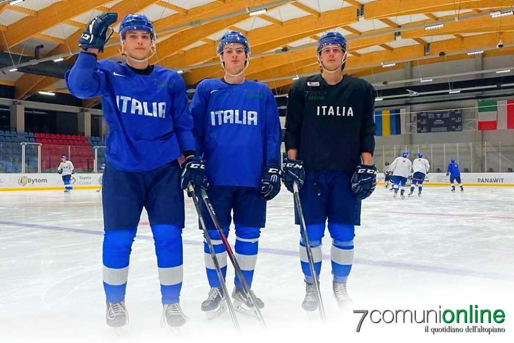 Hockey ghiaccio Nazionale Under 20 Mondiale - Filippo Rigoni e Alessandro Segafredo