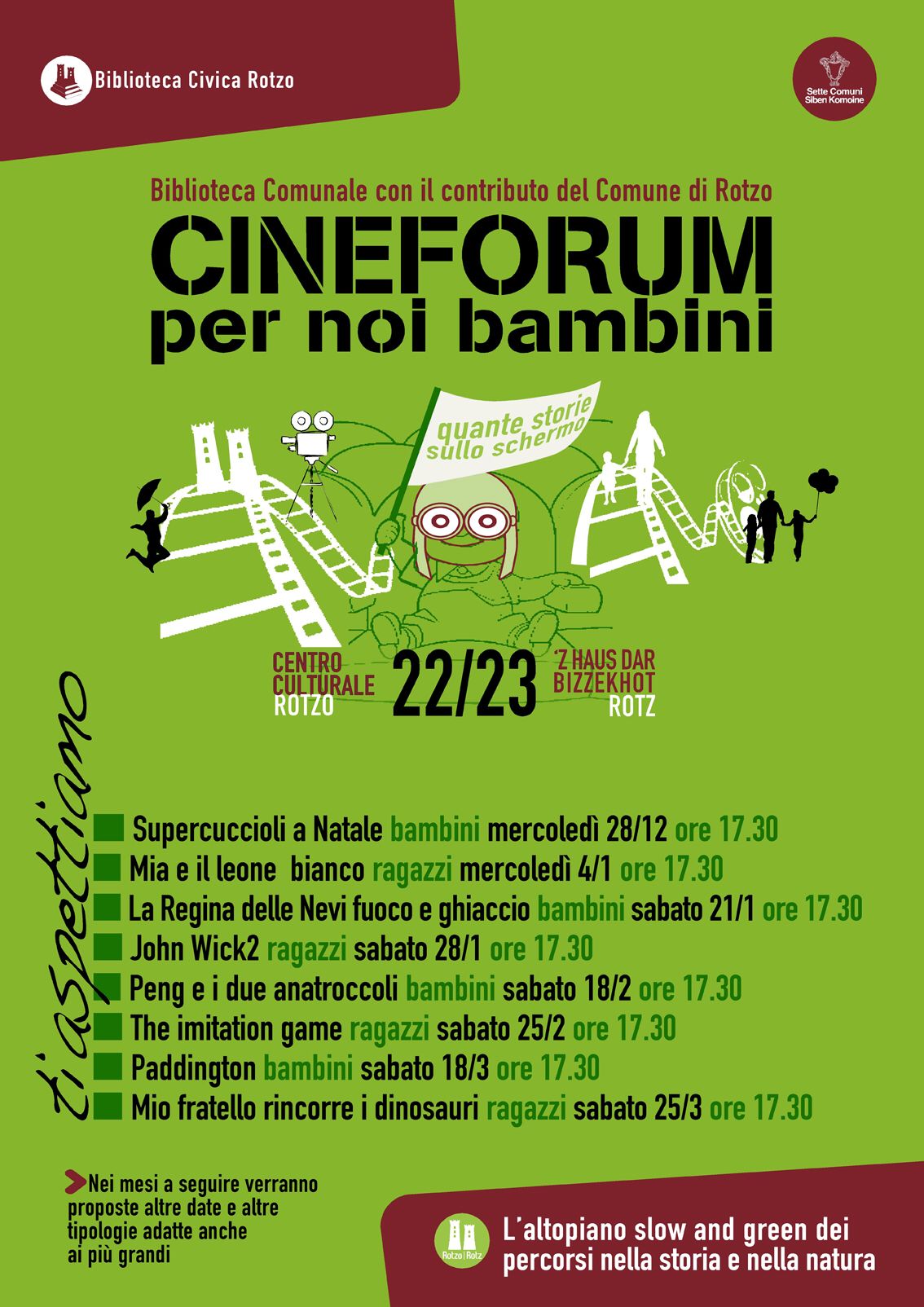 Rotzo - Cineforum bambini Bibioteca Civica