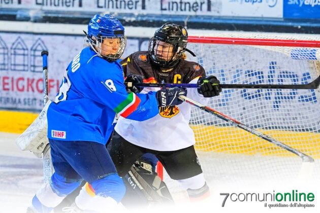 Hockey ghiaccio Italia Mondiali Under 18 Femminile 1 Divisione Gruppo A - Germania - Agata Muraro