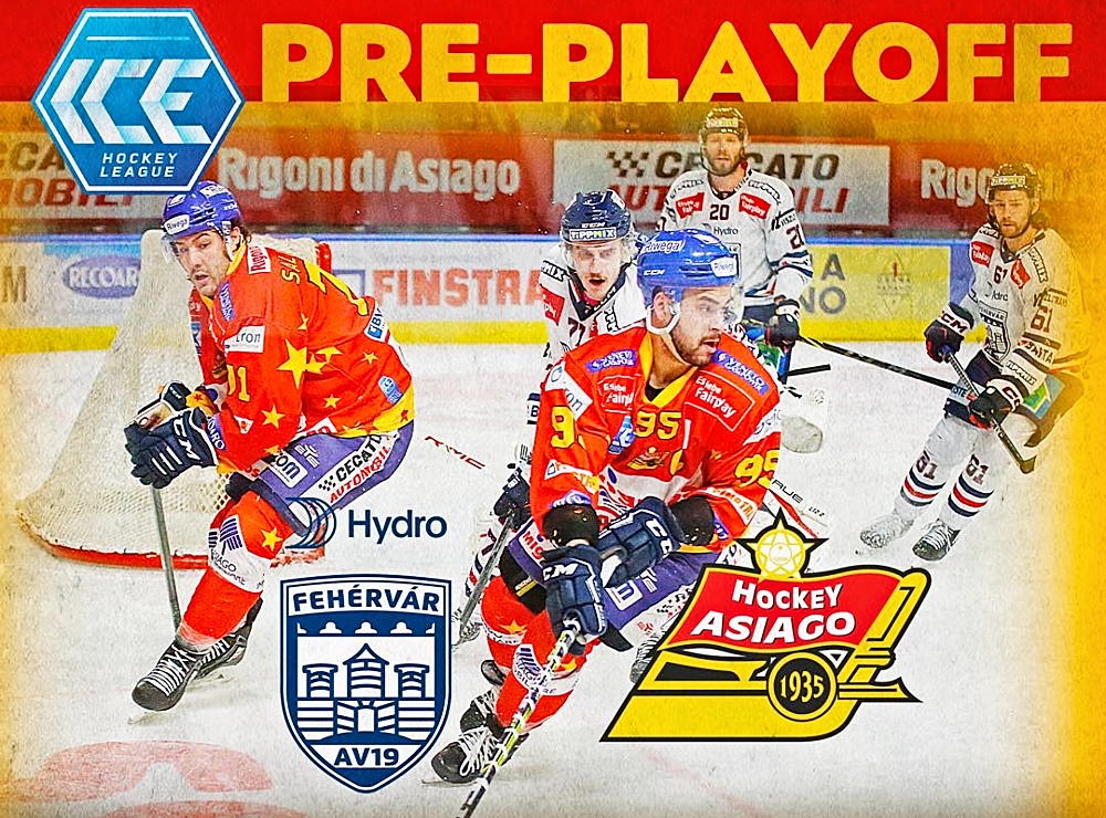 Asiago Hockey - Hydro Fehérvár AV19 - prePlayoff