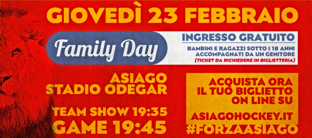 Asiago Hockey - Pioneers - Family Day