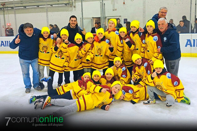 Hockey ghiaccio Asiago Junior - squadra Torneo Bucarest Under 12