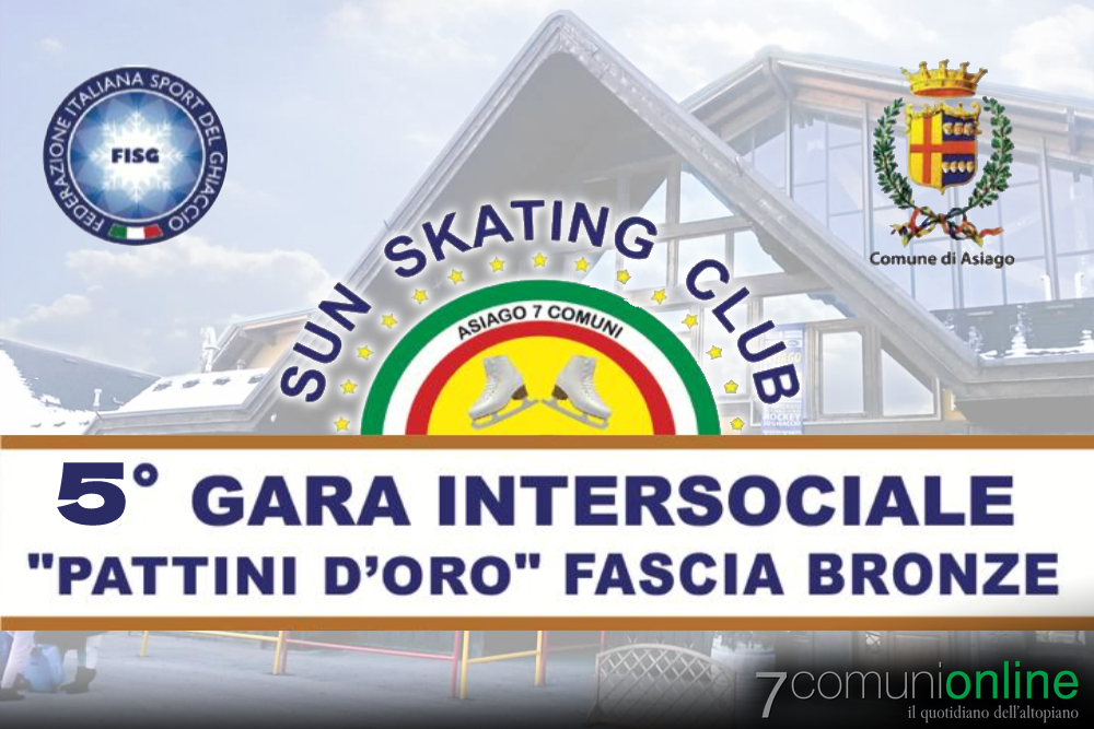 Pattinaggio artistico Sun Skating Club 5 gara intersociale Pattini d'Oro Hodegart Asiago 2023